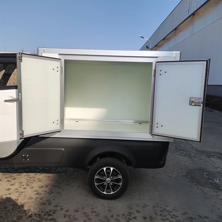 Streetfood Truck, 52km/h Electric Mini Delivery Vehicle With Cargo Box For Commercial Use Streetfood Truck, 52km/h Electric Mini Delivery Vehicle With Cargo Box For Commercial Use
