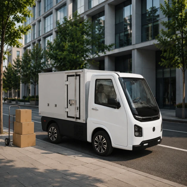 Electric Commercial Vehicle With Aluminum Cargo Box suppliers Electric Commercial Vehicle With Aluminum Cargo Box suppliers